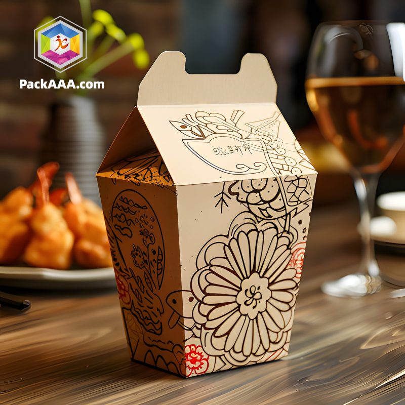 Customizable Chinese Noodles Takeaway Box | Enhance Food Presentation & Drive Sales