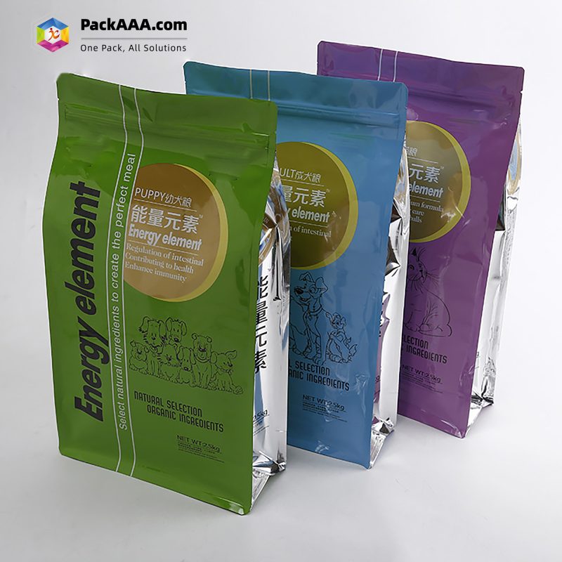 Custom Brown Sugar Windowed Paper Bags | Food-Grade Self-Sealing Aluminum Foil Pouches