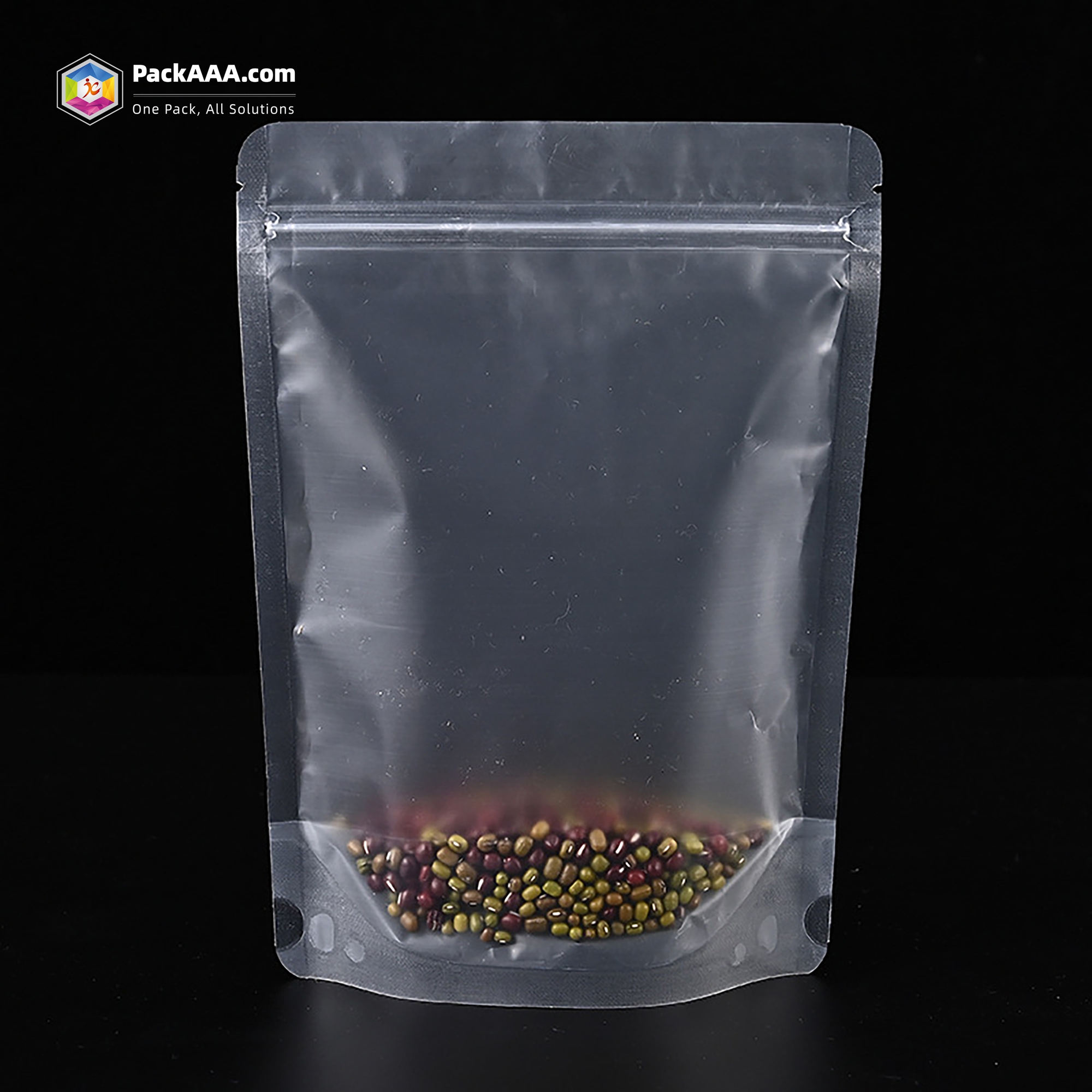 3 9 - Frosted Self-Supporting Ziplock Bags for Dried Fruits & Snacks | Custom Logo Food Packaging Solutions