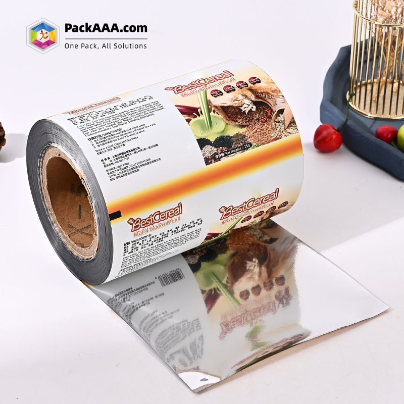 Custom Petal Aluminized Roll Film & Pe Plastic Food Packaging With Logo – Fully Automatic Solutions