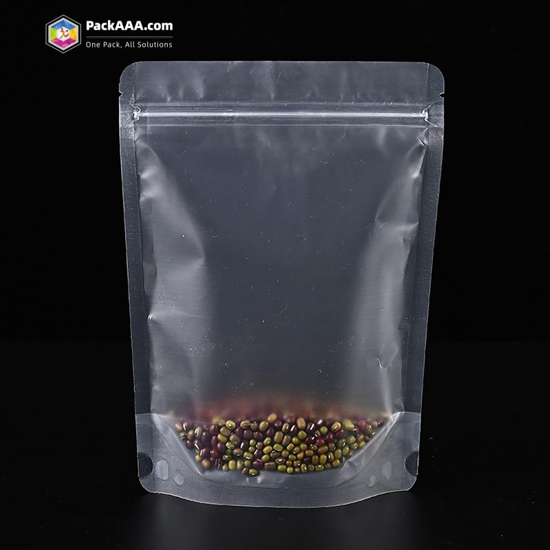 Frosted Self-Supporting Ziplock Bags For Dried Fruits & Snacks | Custom Logo Food Packaging Solutions