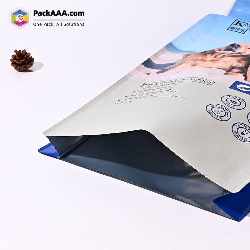 Self-Sealing Four-Side Bags For Snacks Candy & Pet Food – Easy Tear Packaging Solutions