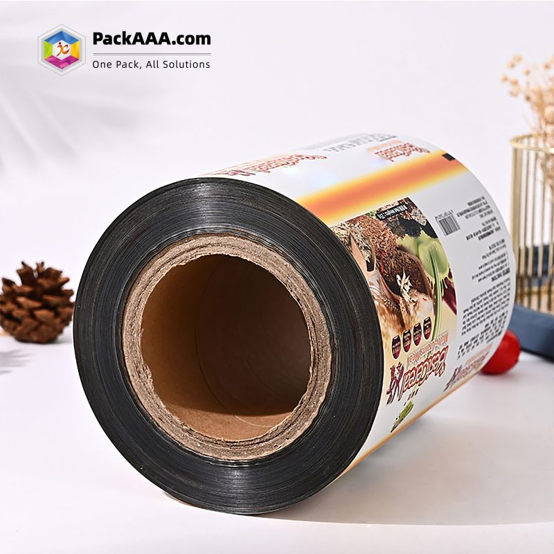 Custom Petal Aluminized Roll Film & Pe Plastic Food Packaging With Logo – Fully Automatic Solutions