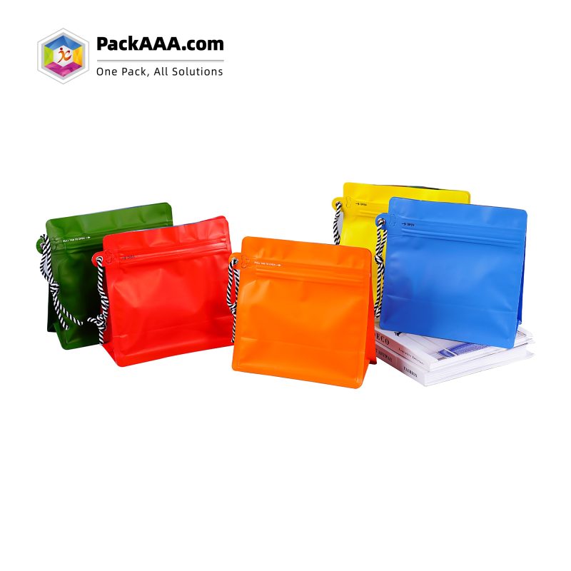 Eight-Sided Seal Magic Cube Bag With One-Way Air Valve | Moisture-Proof Thickened Packaging For Coffee & Food