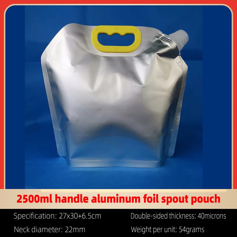 Special-Shaped Aluminum Foil Spout Bags For Beverage & Food Packaging – Portable Self-Supporting Beer Bags