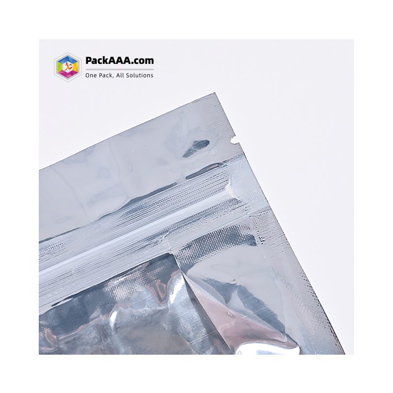 Eight-Side Sealed Window Aluminum-Plated Ziplock Bag