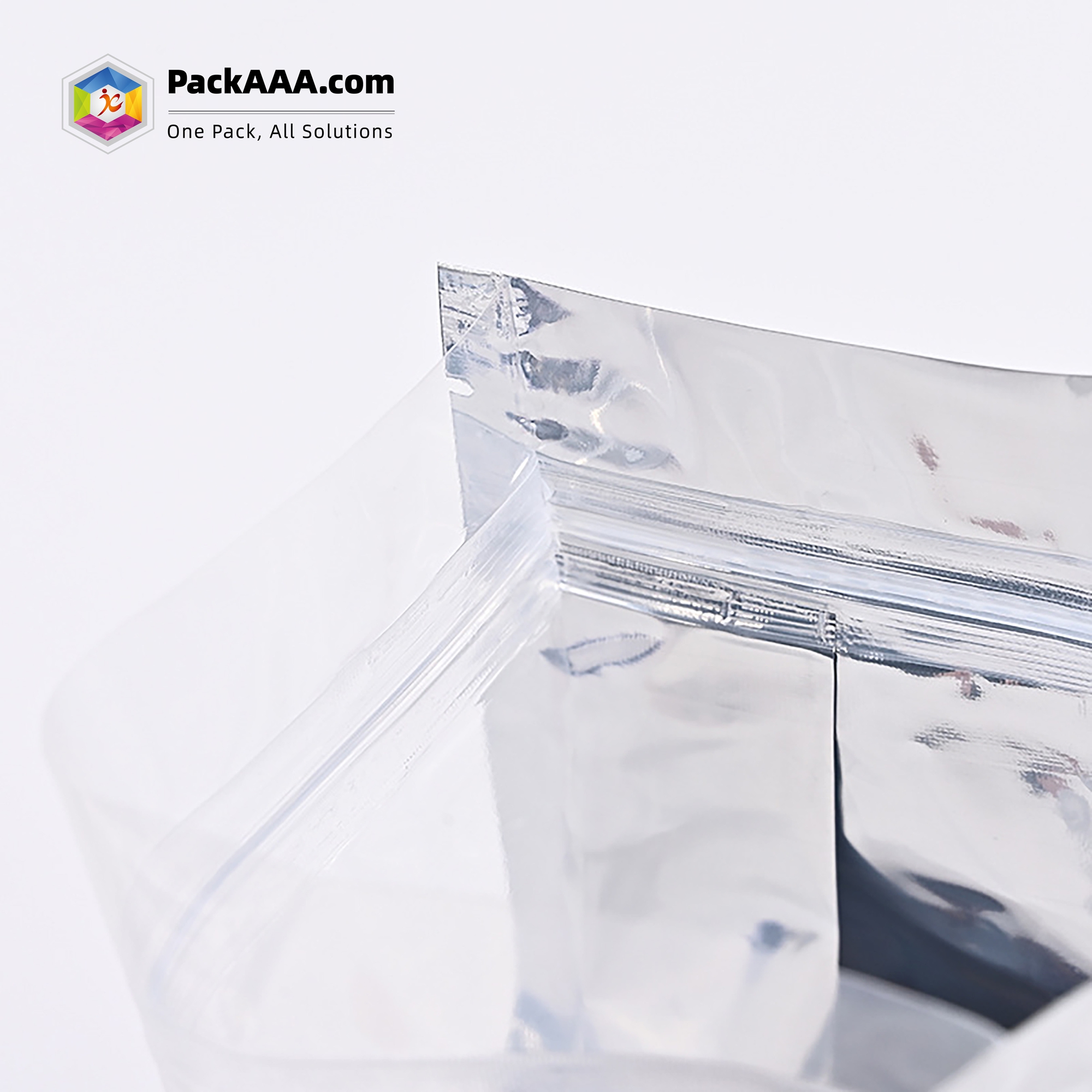 product details 3 - Eight-Side Sealed Window Aluminum-Plated Ziplock Bag